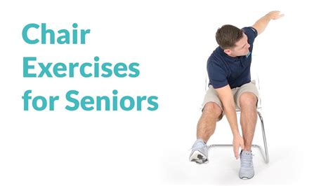 17 Chair Exercises for Seniors & Elderly - YouTube