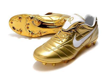 Nike Tiempo Legend VII Elite FG Botas de Futbol - Oro Blanco | Zapatos ...