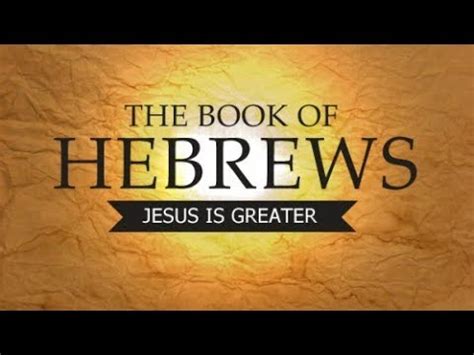 Hebrews Online Bible Study (Video) | Jesus Without Religion