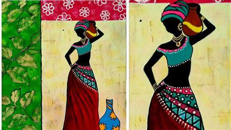 Tribal African Women Painting - lostmysoulindortmund