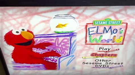 Elmo’s World Dancing Music And Books 2001 DVD Menu Walkthrough - YouTube