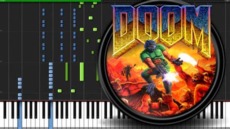 Doom - Main Theme PIANO TUTORIAL Cover (Synthesia) - YouTube