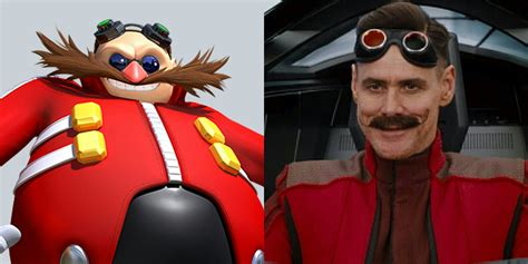 Jim Carrey as Dr. Robotnik in Sonic the Hedgehog Image Leaks