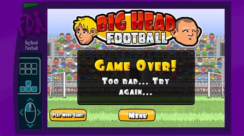 Juegos FRIV.com "Big Head Football" - Gameplay - YouTube