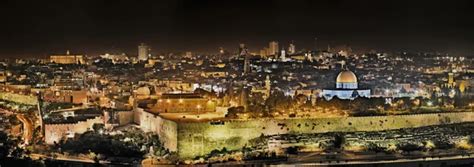 Jerusalem at night — Stock Photo © karambol #2698116