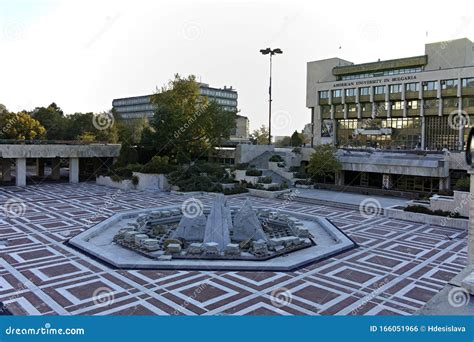 Center of Town of Blagoevgrad, Bulgaria Editorial Photo - Image of ...