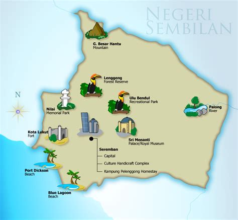 Negeri Sembilan Map