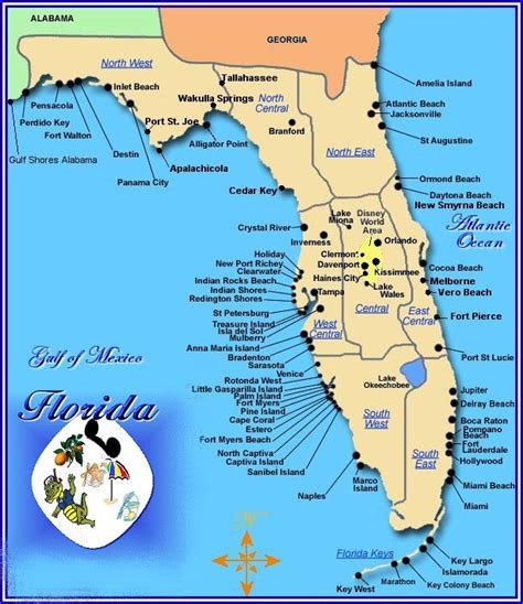 Gulf Coast Of Florida Map - Share Map