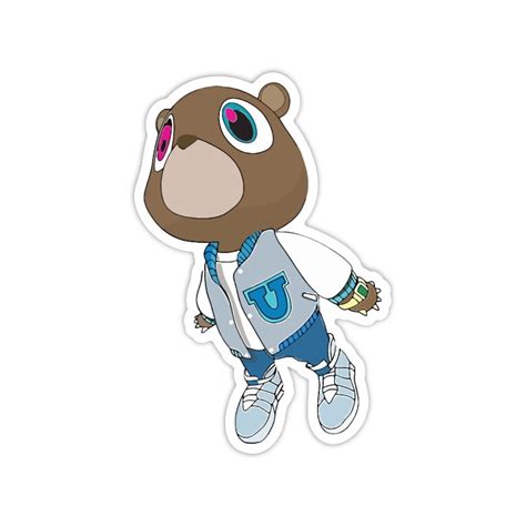 Kanye Bear Sticker - Etsy