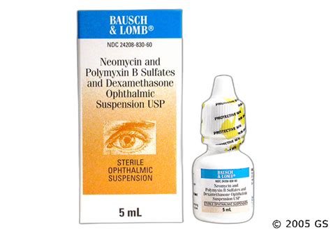 Neomycin / Polymyxin B / Dexamethasone Prices, Coupons & Savings Tips ...