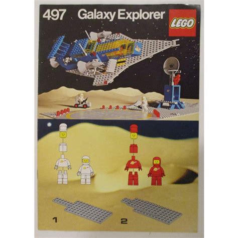 LEGO Galaxy Explorer Set 497 Instructions | Brick Owl - LEGO Marketplace