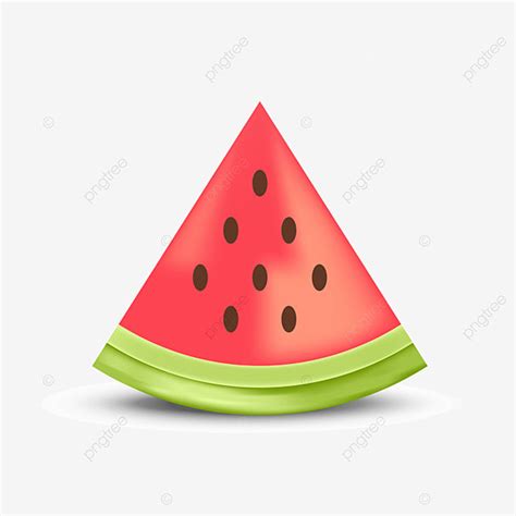 Watermelon Slice Vector Hd PNG Images, Freshly Sliced Watermelon Vector ...