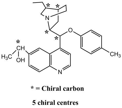 The number of chiral carbons present in the molecule given is/are: