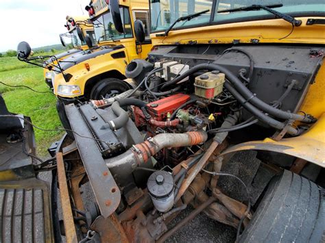 Bluebird School Bus Engine