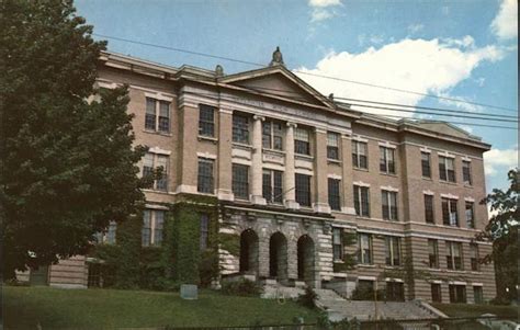 Old Haverhill High School Massachusetts Postcard