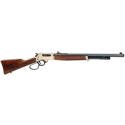 Henry 45-70 Brass, Lever Action, .45-70 Government, Large Loop, 22 ...