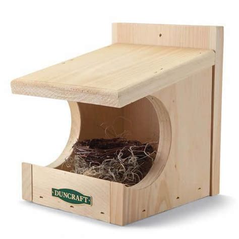 Duncraft Robin Nesting Shelter | Bird house plans, Bird house, Bird houses