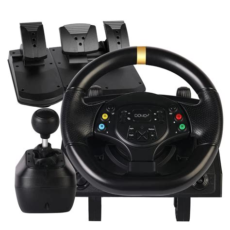 Buy DOYO Xbox Steering Wheel, Gaming Racing Wheel with Pedals Clutch ...