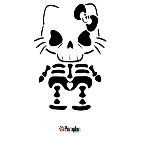 Free Hello Kitty Pumpkin Templates | POPSUGAR Tech Photo 13