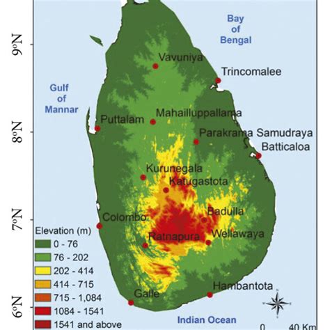 Locations of the rain gauge stations under review. | Download ...