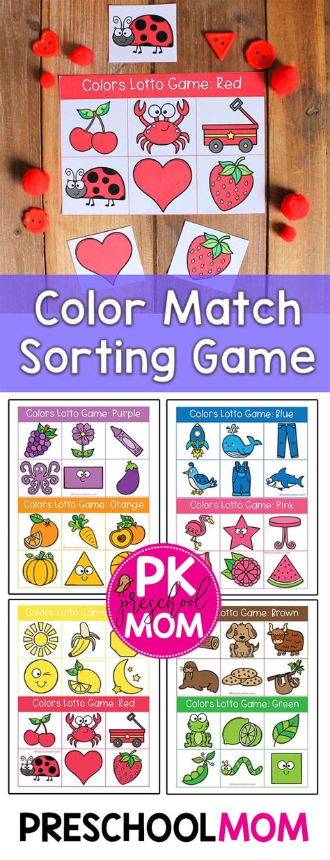 Color Matching Game For Preschoolers | Planet Game Online