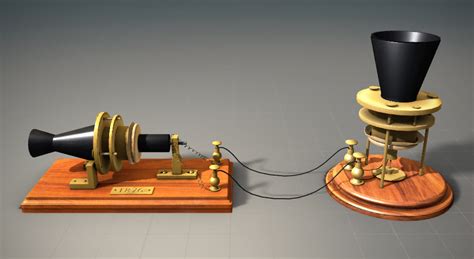 Telephone (Alexander Graham Bell) - 3D scene - Mozaik Digital Education ...