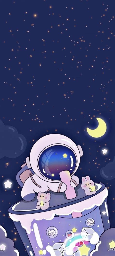 Wallpaper Astronaut. em 2021 | Wallpaper, Wallpaper fofinho, Walpaper ...