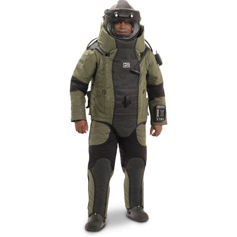 EOD Suit - EOD® 10 Bomb Suit & Helmet Ensemble - Med-Eng