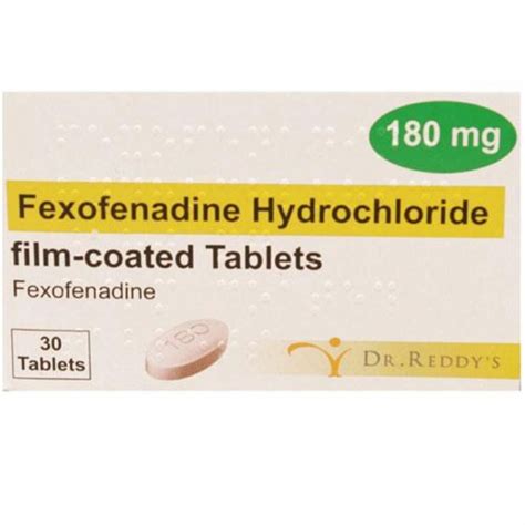 Fexofenadine 180mg Tablets, 30 Tablets - Asset Pharmacy