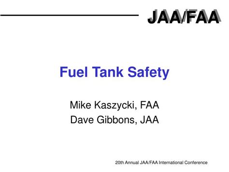 PPT - Fuel Tank Safety PowerPoint Presentation, free download - ID:6600405