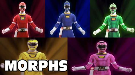 Turbo - All Ranger Morphs | Power Rangers Official - YouTube