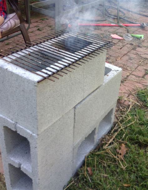 Image result for diy outdoor grill with cinder blocks | Diy outdoor ...