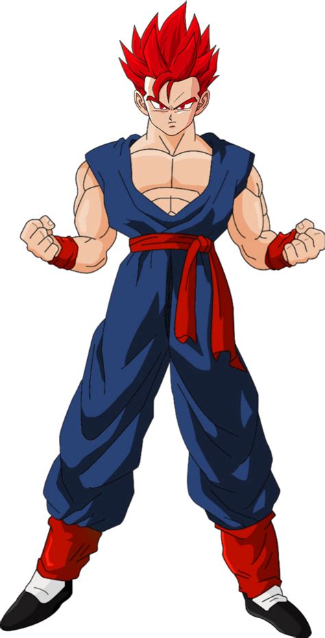 Gohan Super Saiyan God by OldSchoolGamer06 on DeviantArt