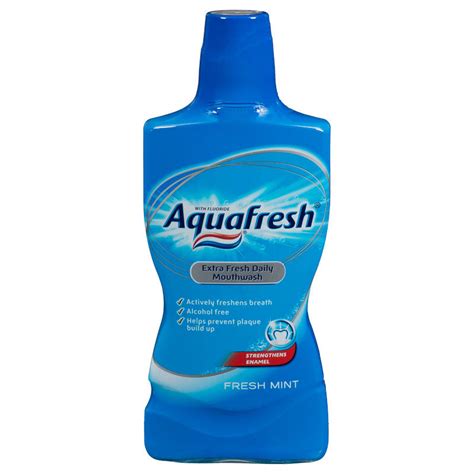 B&M Aquafresh Extra Fresh Mouthwash 500ml - 274121 | B&M