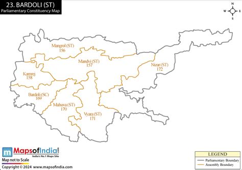 Bardoli Election Result 2024 - Parliamentary Constituency Map and ...