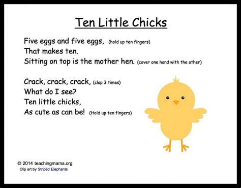 5 Baby Chick Songs and Chants