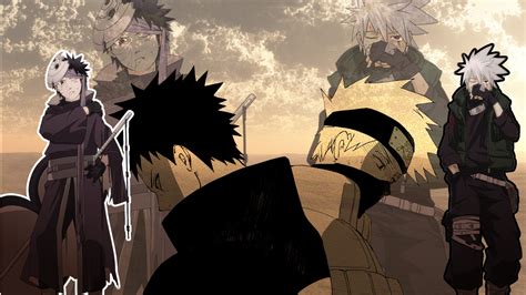 Kakashi and Obito Wallpaper - WallpaperSafari