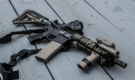 WE M4 mk18 build : airsoft