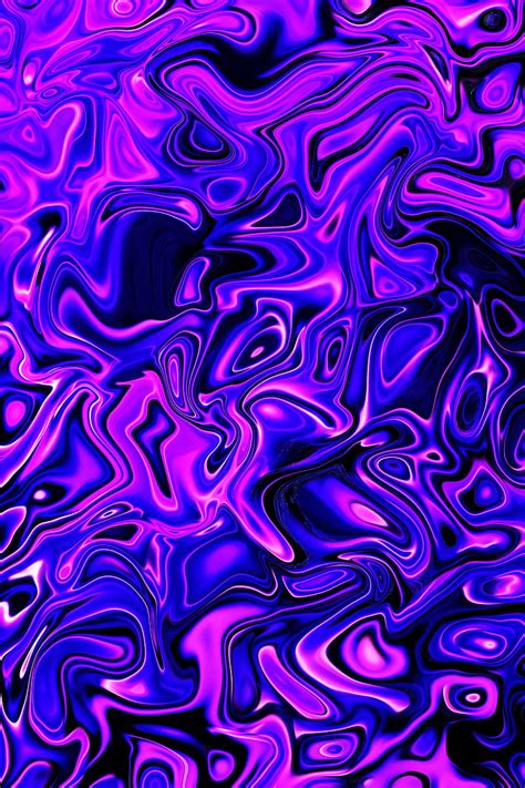 Purple And Black Abstract Wallpaper