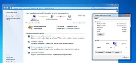 Ethernet Unidentified Network Issues Solved - Windows 7 Forums