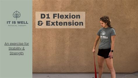 D1 Flexion & Extension - PNF patterns upper extremity - YouTube