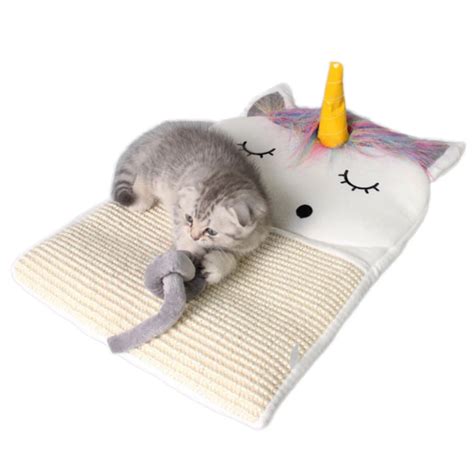 Adorable Cat Scratcher Bed Mat Pad Cat Scratch Board Scratching Post ...