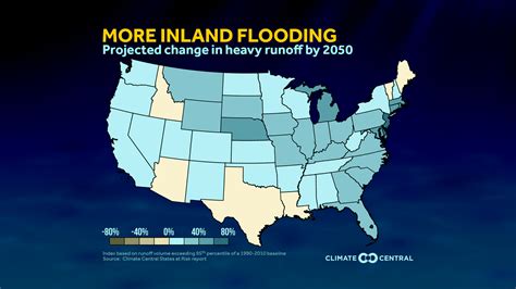 Report Shows Inland Flooding to Increase in the U.S. | Climate Central