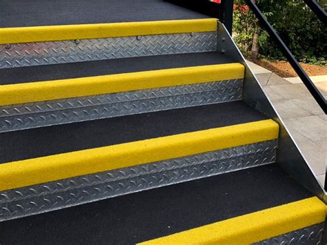 Anti-Slip GRP Stair Tread Covers