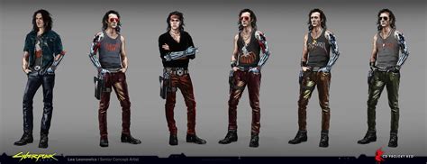 ArtStation - Cyberpunk 2077 Johnny Silverhand Concept Art, Lea ...