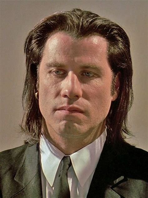 John Travolta Pulp Fiction Hair