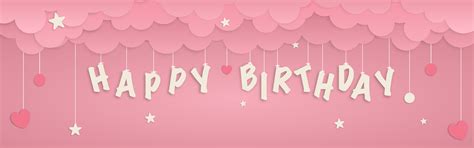 Pink Birthday Vector Art, Icons, and Graphics for Free Download