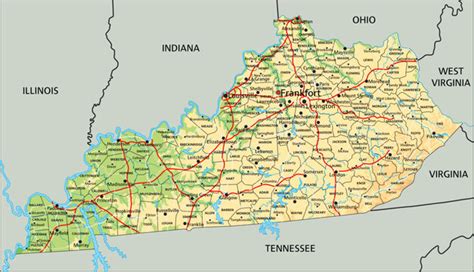 Louisville Ky Map