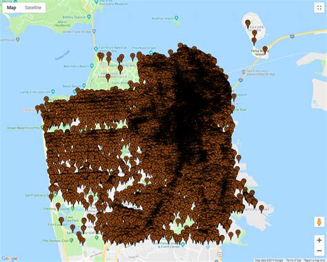 Feces In San Francisco Map - Corrie Christina