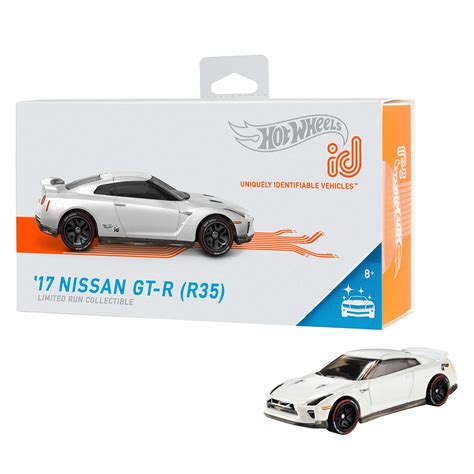 Buy Hot Wheels id Vehicle ’17 Nissan GT-R (R35) with Embedded NFC Chip ...